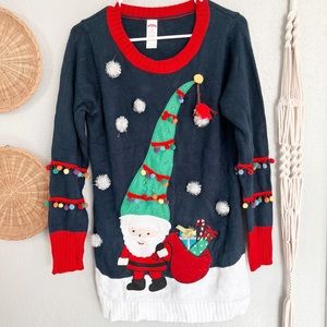Elf ugly Christmas sweater